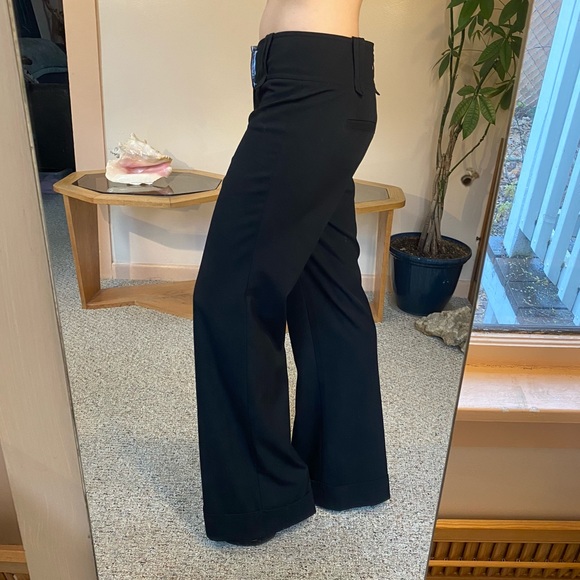 Bisou Bisou Pants/slacks 4 Cuffed Women Black - Picture 4 of 8